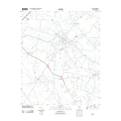 2011 Map of Latta, 2011 Print