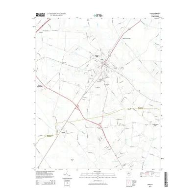 2014 Map of Latta, 2014 Print