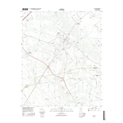 2017 Map of Latta, 2017 Print