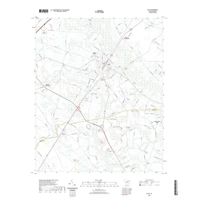 2020 Map of Latta, 2020 Print