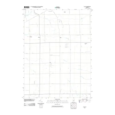 2010 Map of Laud, 2010 Print