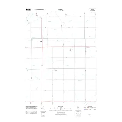 2013 Map of Laud, 2013 Print