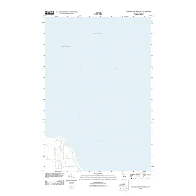 2011 Map of Laughing Fish Point OE E, 2011 Print