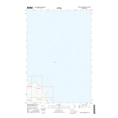 2017 Map of Laughing Fish Point OE E, 2017 Print