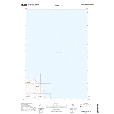 2019 Map of Laughing Fish Point OE E, 2019 Print