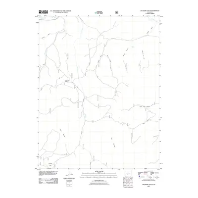 2011 Map of Laughlin Gulch, 2011 Print