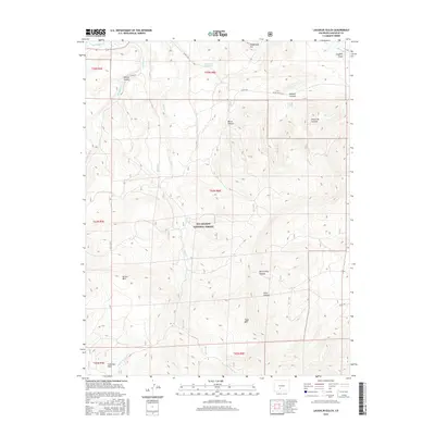 2016 Map of Laughlin Gulch, 2016 Print