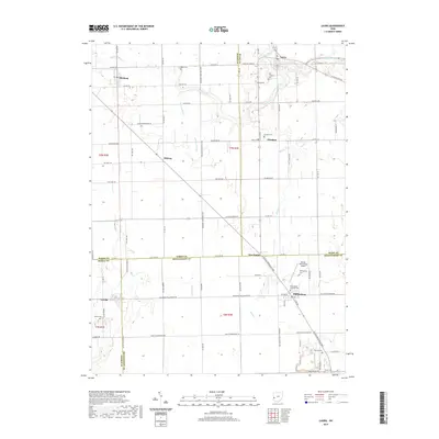2019 Map of Laura, 2019 Print