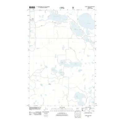 2011 Map of Laura Lake, 2011 Print