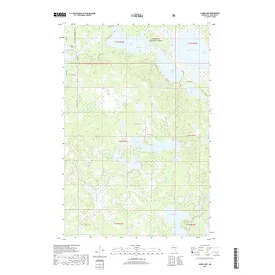 2019 Map of Laura Lake, 2019 Print