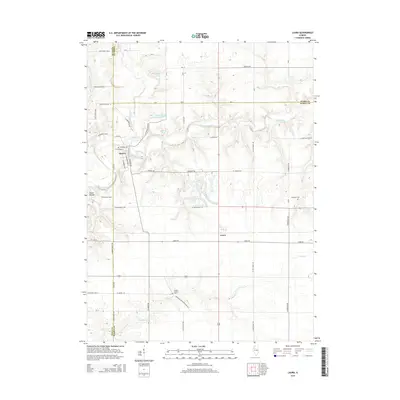 2015 Map of Laura, 2015 Print