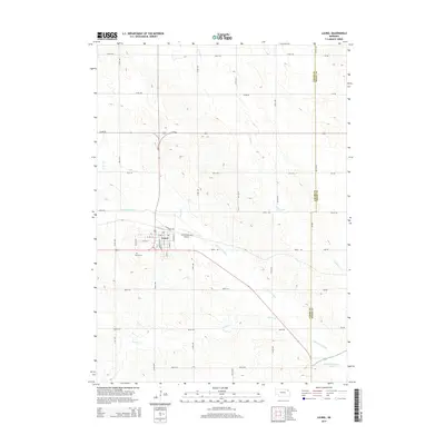 2014 Map of Laurel, 2014 Print