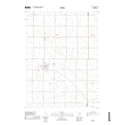 2017 Map of Laurel, 2017 Print