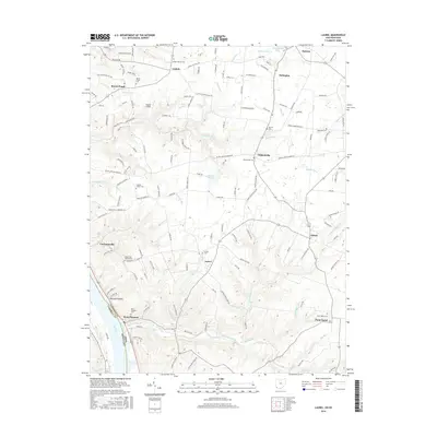 2016 Map of Laurel, 2016 Print