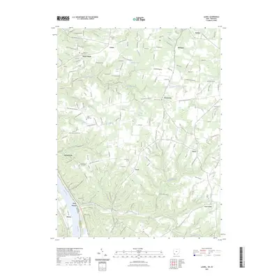 2023 Map of Laurel, 2023 Print