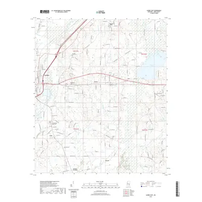 2018 Map of Laurel East, 2018 Print