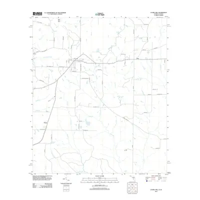 2012 Map of Laurel Hill, 2012 Print