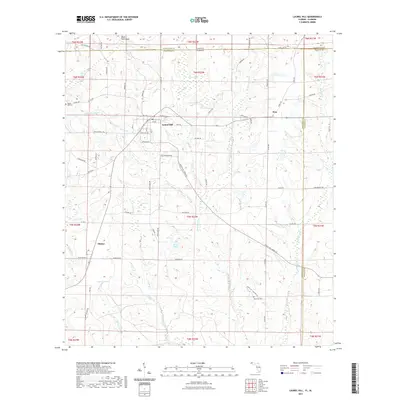 2021 Map of Laurel Hill, 2021 Print