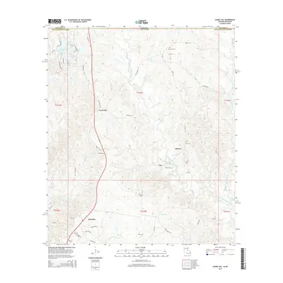 2015 Map of Laurel Hill, 2015 Print