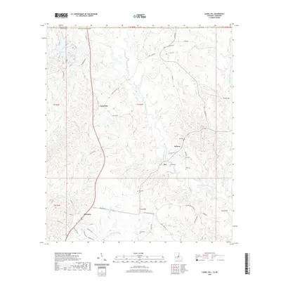 2020 Map of Laurel Hill, 2020 Print