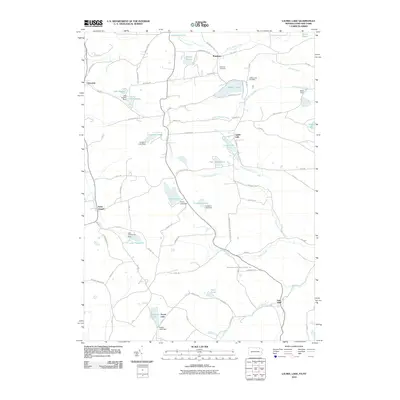 2010 Map of Laurel Lake, 2010 Print