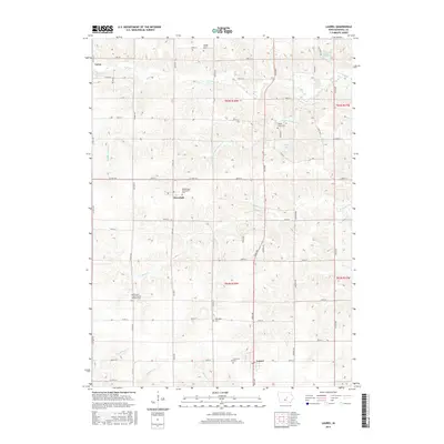 2015 Map of Laurel, 2015 Print