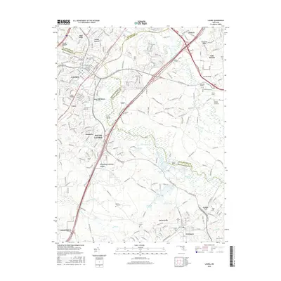 2016 Map of Laurel, 2016 Print