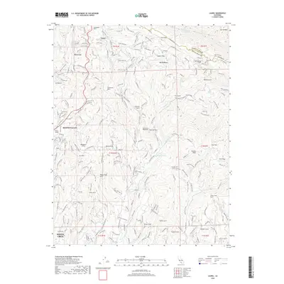 2018 Map of Laurel, 2018 Print