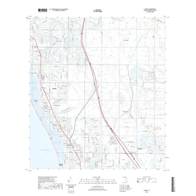 2018 Map of Laurel, 2018 Print