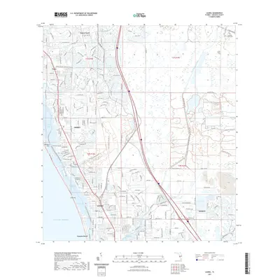 2021 Map of Laurel, 2021 Print