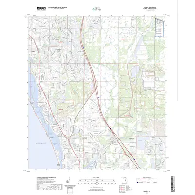2024 Map of Laurel, 2024 Print