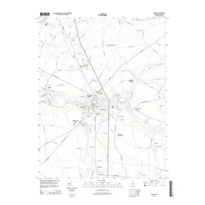 2014 Map of Laurel, 2014 Print