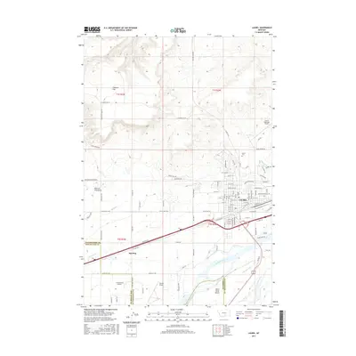 2017 Map of Laurel, 2017 Print