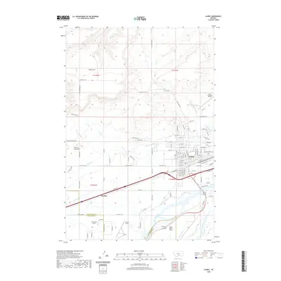 2020 Map of Laurel, 2020 Print