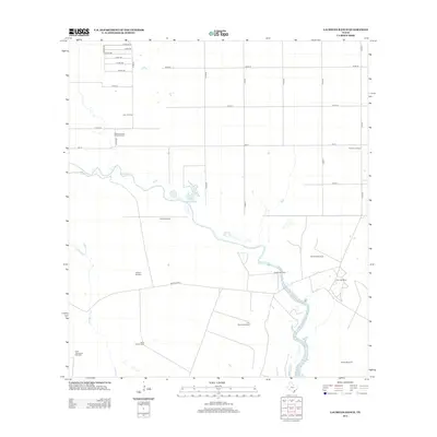 2013 Map of Laureles Ranch, 2013 Print