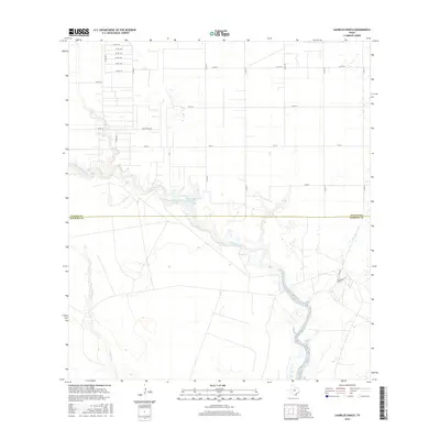 2016 Map of Laureles Ranch, 2016 Print