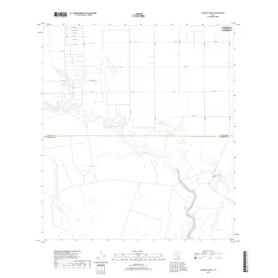 2019 Map of Laureles Ranch, 2019 Print