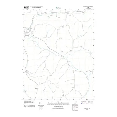 2010 Map of Laurelville, 2010 Print