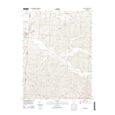 2013 Map of Laurelville, 2013 Print