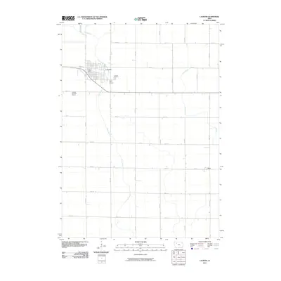 2010 Map of Laurens, 2010 Print