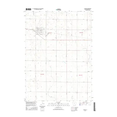 2015 Map of Laurens, 2015 Print