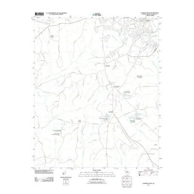 2011 Map of Laurens South, 2011 Print