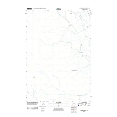 2011 Map of Laurin Canyon, 2011 Print