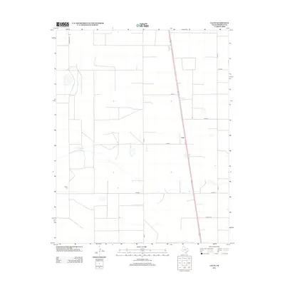 2012 Map of Lautz, 2012 Print