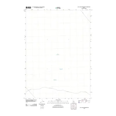 2010 Map of Lava Lake Reservoir, 2010 Print