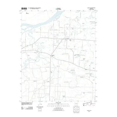 2011 Map of Lavaca, 2011 Print