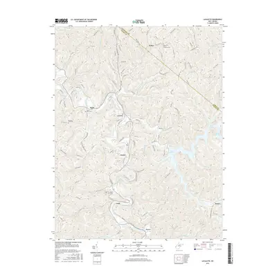 2016 Map of Lavalette, 2016 Print