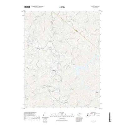 2019 Map of Lavalette, 2019 Print