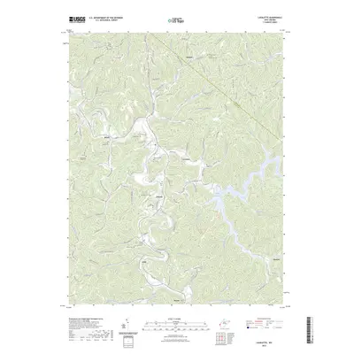 2023 Map of Lavalette, 2023 Print