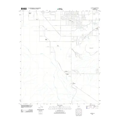 2011 Map of Laveen, 2011 Print